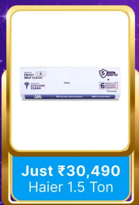Haier 1.5 Ton