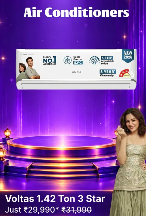Voltas 1.42 Ton 3 Star