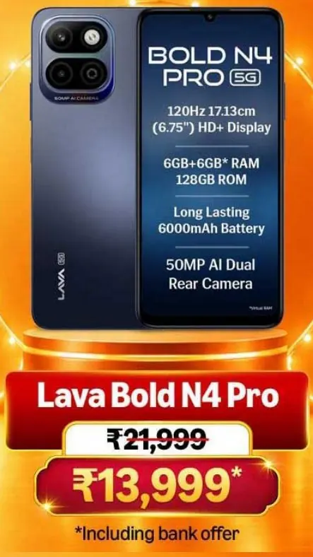 Lava Bold N4 Pro
