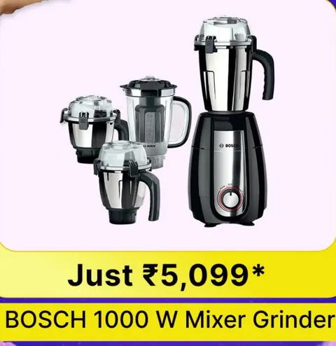 BOSCH 1000 W Mixer Grinder