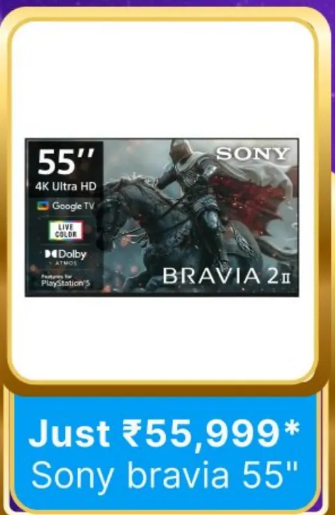 Sony bravia 55"