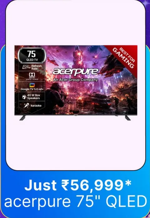 acerpure 75" QLED