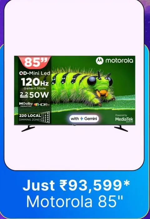Motorola 85"