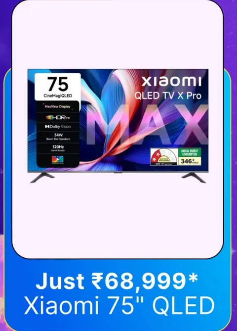 Xiaomi 75" QLED