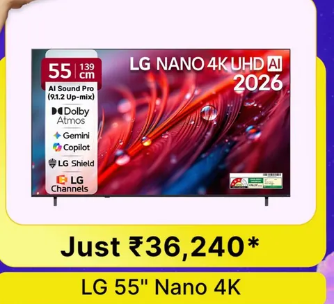 LG 55" Nano 4K