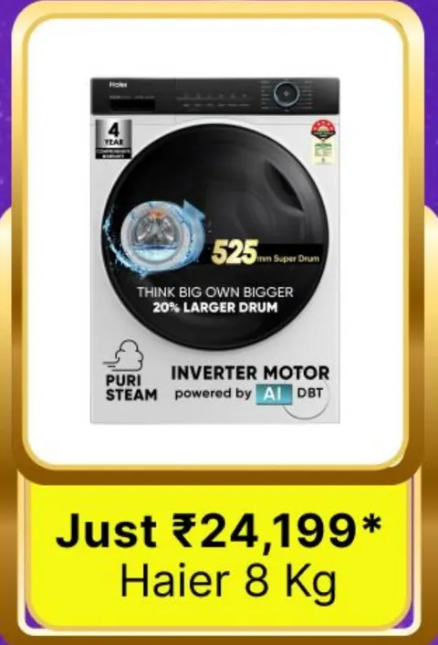 Haier 8 Kg