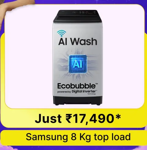 Samsung 8 Kg top load